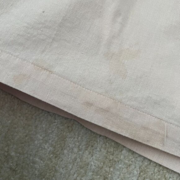 XiRENA Short Sleeve Cotton Flax Popover Blouse Top M Pink - Picture 8 of 10